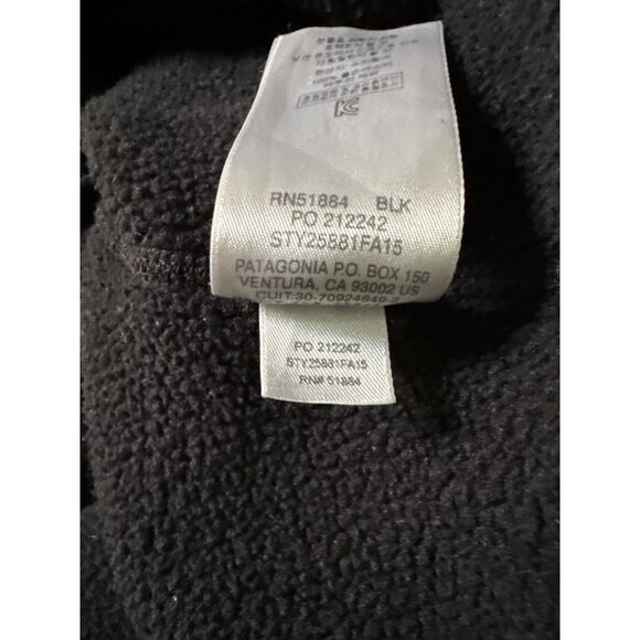 Patagonia Men's Black Better Sweater Fleece Vest XL READ - Picture 8 of 8